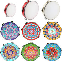 Percussion instrument tambourine music Xinjiang Uighur tambourine rattle dance props Dunhuang flying drum dance drum for examination