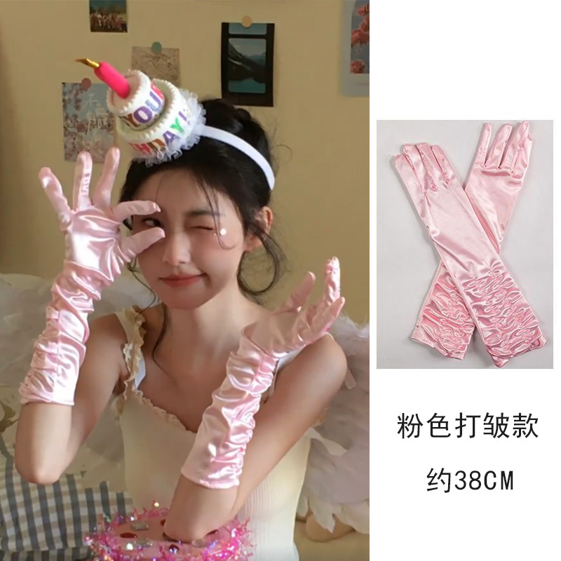Gloves for Photoshoots, Princess Barbie Heart Diamond Arm Sleeves, Etiquette Birthday Party, Beautiful Girl Dress Sleeves Gloves for Photoshoots, Princess Barbie Heart Diamond Arm Sleeves, Etiquette Birthday Party, Beautiful Girl Dress Sleeves