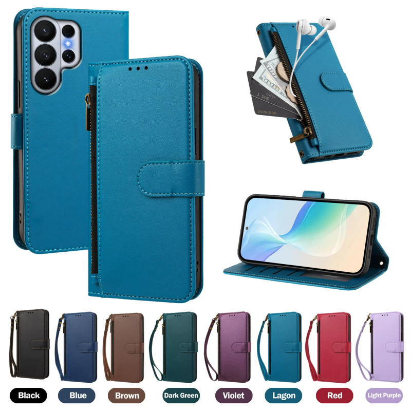 Suitable for Samsung S26Ultra Mobile Phone Case with Card Slot and Coin Purse, Galaxy S25+ Case, S23Fe Flip Leather Case, S22 High-End Feel, S21 Anti-Drop, S26Plus New Model, S20 Crossbody Strap, S24 Suitable for Samsung S26Ultra Mobile Phone Case with Card Slot and Coin Purse, Galaxy S25+ Case, S23Fe Flip Leather Case, S22 High-End Feel, S21 Anti-Drop, S26Plus New Model, S20 Crossbody Strap, S24