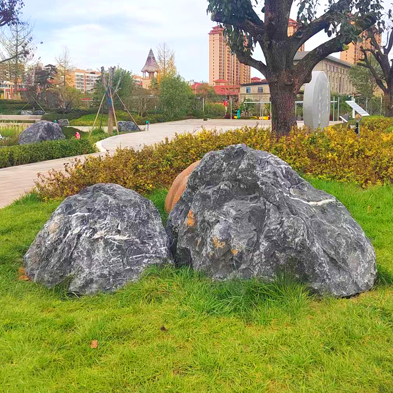 Natural Montenegrin Stone Raw Stone Landscape Stone Landscape Stone Landscaping Special-shaped Processing Yard Landscape Stone Waterbowl Support Customisation-Taobao