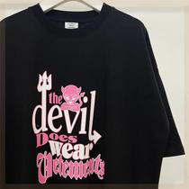 The Devil Does Wear Vetements T-Shirt Men Women 1: 1 High Qua