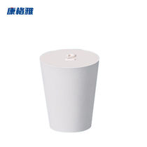 Cong Ja Rubber Stopper Plug Test Tube Stopper Cork White Rubber Stopper Stuffy Seal Stopper 2 Number (50) - up 2