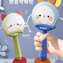 Old-style Drums Baby Can Bite Bite Ring Baby Kids Baby 6 Months Diy Toys 2023