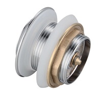 All copper bathtub sewer bounce water drain accessories wooden barrel bathtub plug shower room sewer