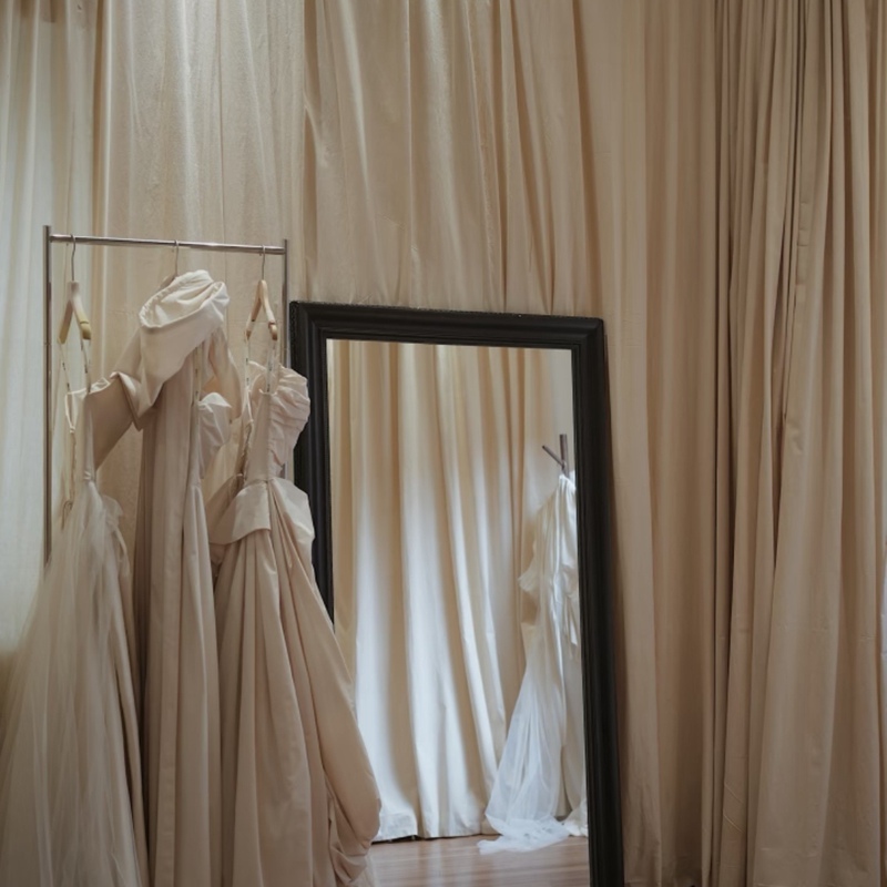 Pure Cotton White Gray Cloth, Retro Simple Curtain Cloth, White Encrypted Decorative Cloth, Same Style as Little Red Book