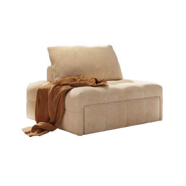 Puff Sofa Bed Cream style retractable folding dual-purpose sherpa technology fabric ອາພາດເມັນຂະຫນາດນ້ອຍ sofa bed lazy