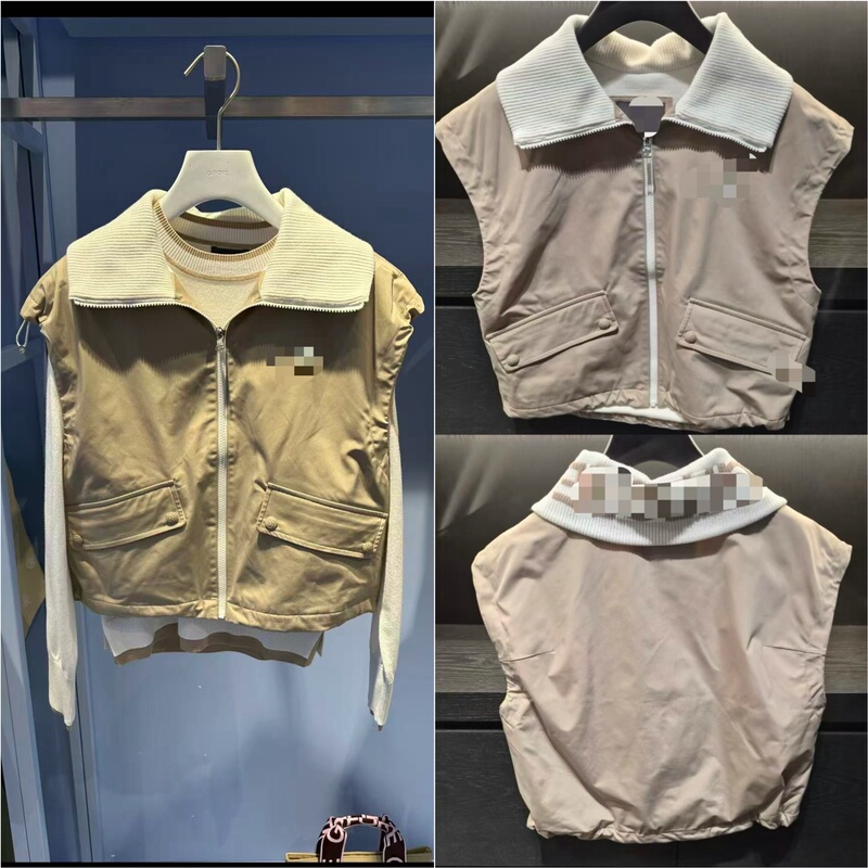 Korean Version g Brand Women's Golf Vest New Style Golf Sports Vest Sleeveless Jacket Fashionable Casual Classic Style Korean Version g Brand Women's Golf Vest New Style Golf Sports Vest Sleeveless Jacket Fashionable Casual Classic Style