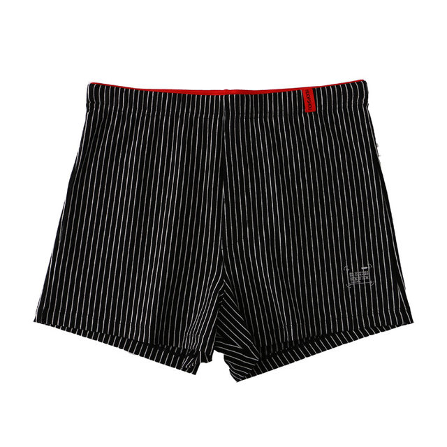 Artillery Summer Striped Cotton Mid-waist Men's Underwear Men's Breathable Loose Arrow Pants Boxer Briefs Comfortable Cotton Wide