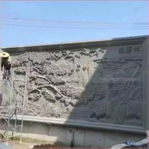 EPS exterior wall decoration relief villa high density foam carved background wall European size can be customized at will