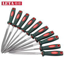 Letta (LETA) Shinto filing knife 10 pieces of 4 * 160mm steel bruising and bruising semicircular filing square frustration triangle