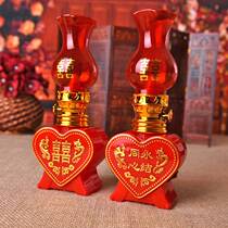 Wedding room creative supplies eternal love heart LED electronic candle light bridal chamber flower candle wedding electric candle