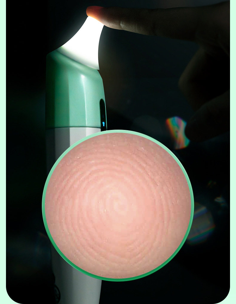 Сосать черный глава инструмент 康佳可视吸黑头仪去黑头铲粉刺电动强力吸出器清洁神器导出美容仪 Konka