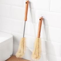 Long Wooden Handle Bottle Brush Baby Pacifiers Cleaning Brus