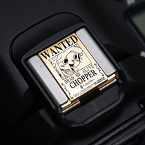 (Brass hot shoe cover) Suitable for Fuji Sony Canon and Panasonic cameras One Piece Wanted hot shoe cover