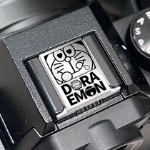 (High-end stainless steel hot shoe cover) Suitable for Sony Fuji Nikon and Canon metal camera hot shoe cover