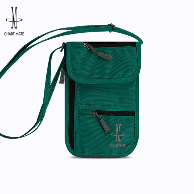 Japanese Original Document Storage Bag, Multifunctional Portable Passport Holder, Ticket and Card Holder, Unisex Neck-Hanging Crossbody Phone Bag