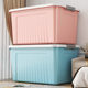Thickened Extra-Large Storage Box for Household Use, Plastic Clothes and Quilt Organizing Box, Large-Capacity Storage Box for Snacks and Toys