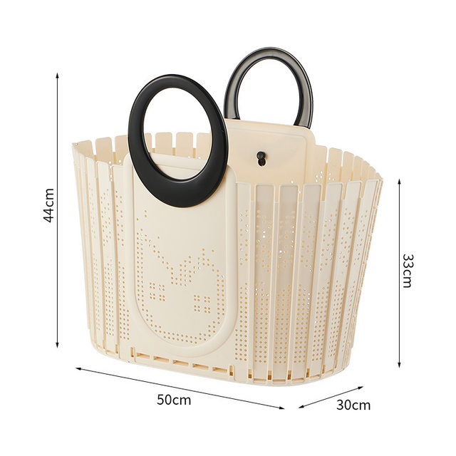 Dirty Clothes Basket for Home Bathroom, Foldable, High-Looking, Large-Capacity Laundry Basket, Dirty Clothes Storage Basket