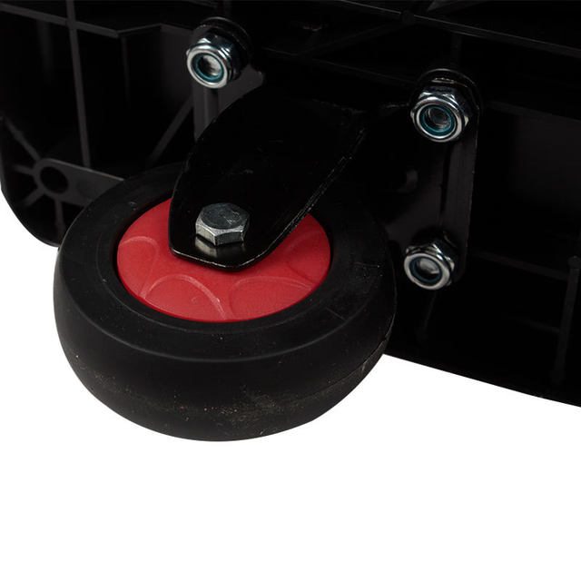 Small Cart for Transporting Goods, Flatbed Cart, Hand-Pushed Cart, Household Delivery Portable Trailer, Foldable Lightweight Handcart