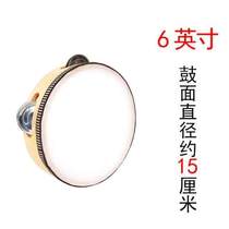 Teacher props for childrens exams Xinjiang Uygur tambourine rattle kindergarten dance percussion instrument professional tambourine