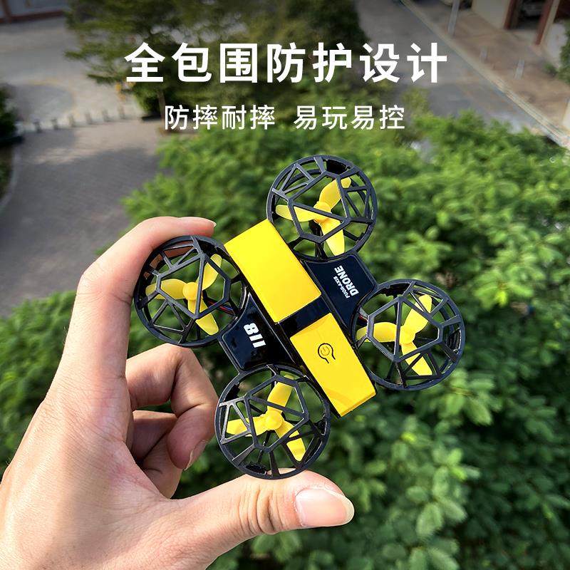 Mini Drone Aerial Photography High-Definition Professional Small Aircraft for Primary School Students Remote Control Aircraft Children's Toy for Boys