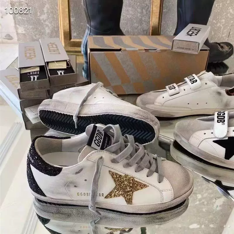 Покупка Golden Goose Маленькие грязные туфли GGDB Звезда обувь ретро движущиеся мужчины и женщины парные туфли