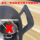 Cast Iron Pot, Old-Fashioned Iron Wok, Non-Stick Household Wok, Flat-Bottomed Cooking Pot, Suitable for Gas Stoves and Induction Cookers