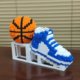 AJ basketball building blocks shoes small particle educational toys