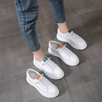 Casual shoes for women 2024 new womens shoes Korean style versatile thick sole heightening white shoes sports singles for women