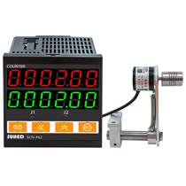 Original digital display tachometer high-precision intelligent belt control upper and lower limit output line speed tachometer P62-H