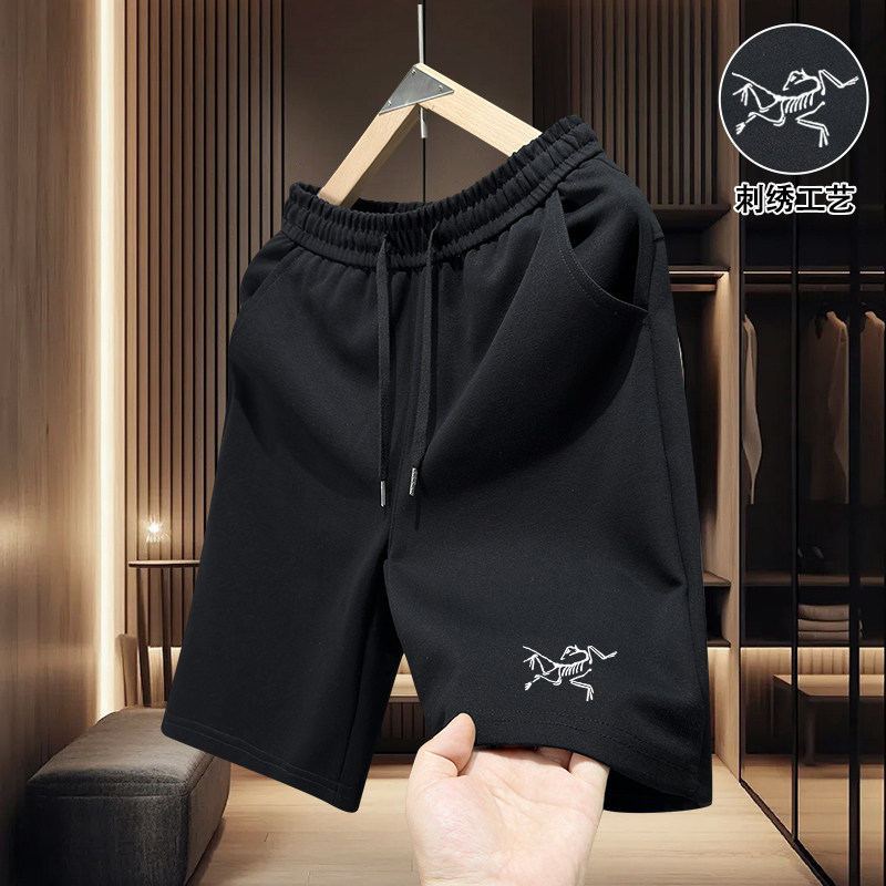 Летние новые стильные хлопковые домашние шорты bird, мужские и женские спортивные брюки с пятью точками наклона, американские плотные повседневные шорты, свободные защитные брюки