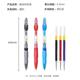 Retractable Gel Pen for Students, Exam-Specific Writing Pen, Black, Blue, Red Pens, Press-Type Pen Refills
