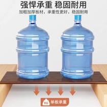 Small solid wood printer shelf storage rack office desktop multi-functional double-layer home express storage rack