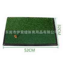 Golf practice net chipping net swing practice device indoor and outdoor foldable with pad portable set