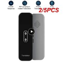 2 5PCS Smart Translator G6x Portable Instant With 40