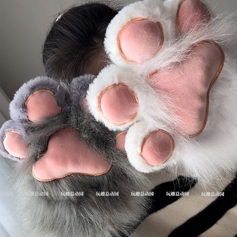 二次元漫展上的可爱猫爪套兽装手套，如何选择最适合的角色扮演cosplay专用款？-furry福瑞兽装-淘宝好物网