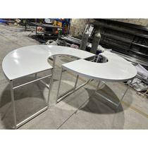 New wedding props S-shaped round iron dessert table combination wedding flower vessel flower stand stage outdoor decoration