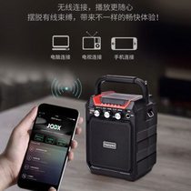 Bluetooth audio for electric blowpipe portable small mini portable speaker outdoor Bluetooth subwoofer with remote control