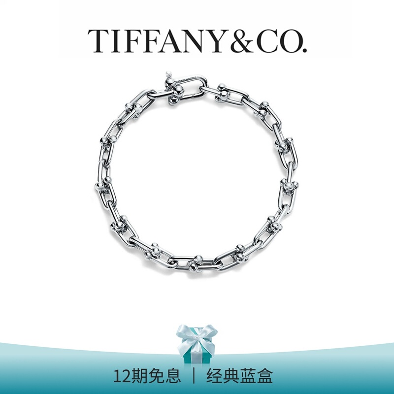 Tiffany Hardwear Sterling Silver Small Chain Link Bracelet [Gift]