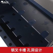 Anti-riot equipment combination rack security stick steel fork shield bracket security security equipment display rack cabinet mobile rack