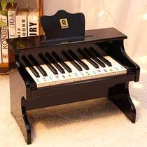 宝宝玩具家用迷你小木制俏娃弹奏婴幼儿儿童钢琴木质可女孩电子琴