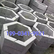 Shanxi River Ecological solid hexagonal brick cement ecological protection sloping brick river protection brick concrete hexagonal brick rhombus