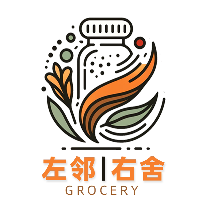 左邻右舍食品店的LOGO