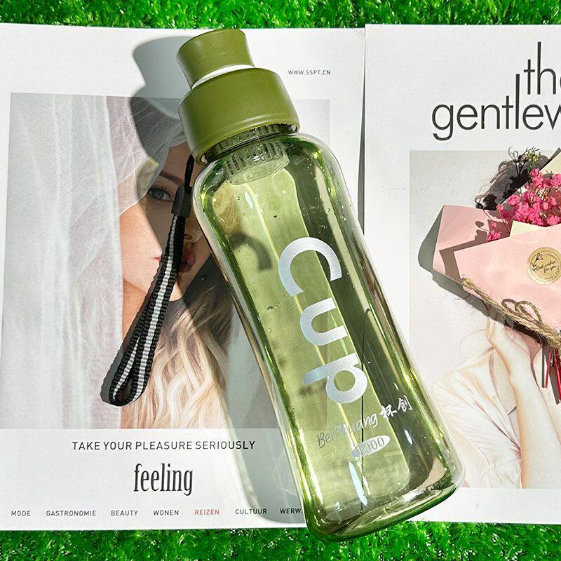 Пластиковая вместительная и большая чайная чашка, чайник для спортзала, портативный чай, защита при падении 