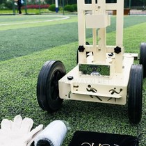 Weixi stadium marking car football marking device track and field marking hand push marking car lawn grass marking line