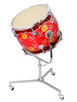 Xinfanchao brand percussion orchestra timpani red painted ethnic five-note platoon drum pin for school orchestra