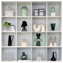 Sample Board Room Modern Wine Cabinet Living Room Creative Soft Dress Home Ornament Pendulum phase frame simulation flower combination ZH2542)