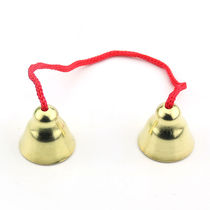 Orff percussion instrument bell bell kindergarten music teaching bell bell childrens musical instrument bell copper plated trumpet