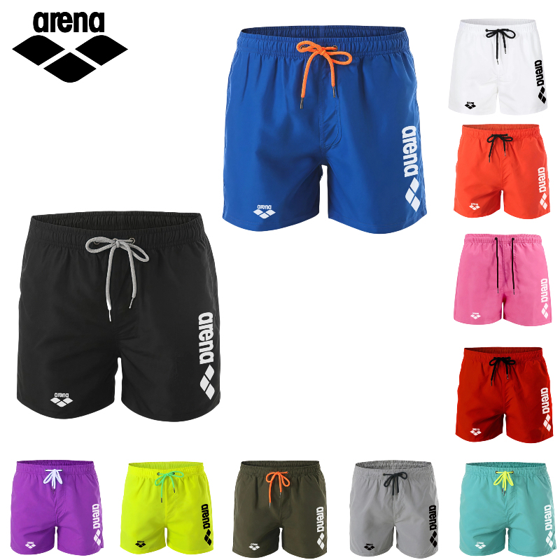 Arena Men's Beach Shorts, Three-Quarter Length, Sporty, Comfortable, Quick-Drying, Suitable for Water, Durable, Beach Shorts, Swim Trunks