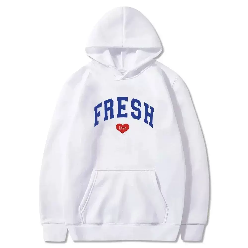[Sturniolo Triplets худи Varsity Sweatshirts Fresh Love Me]
